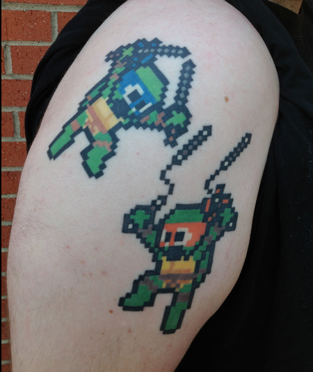 Turtle Tattoo Design On Arm