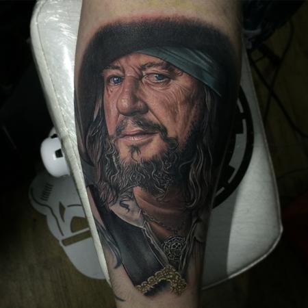 🏴‍☠️ #tattoo #tattoos #tat #tatted #pirate #piratesofthecaribbean #disney  #blackandgrey #sketch #drawing #art #artlife #artwork | Instagram