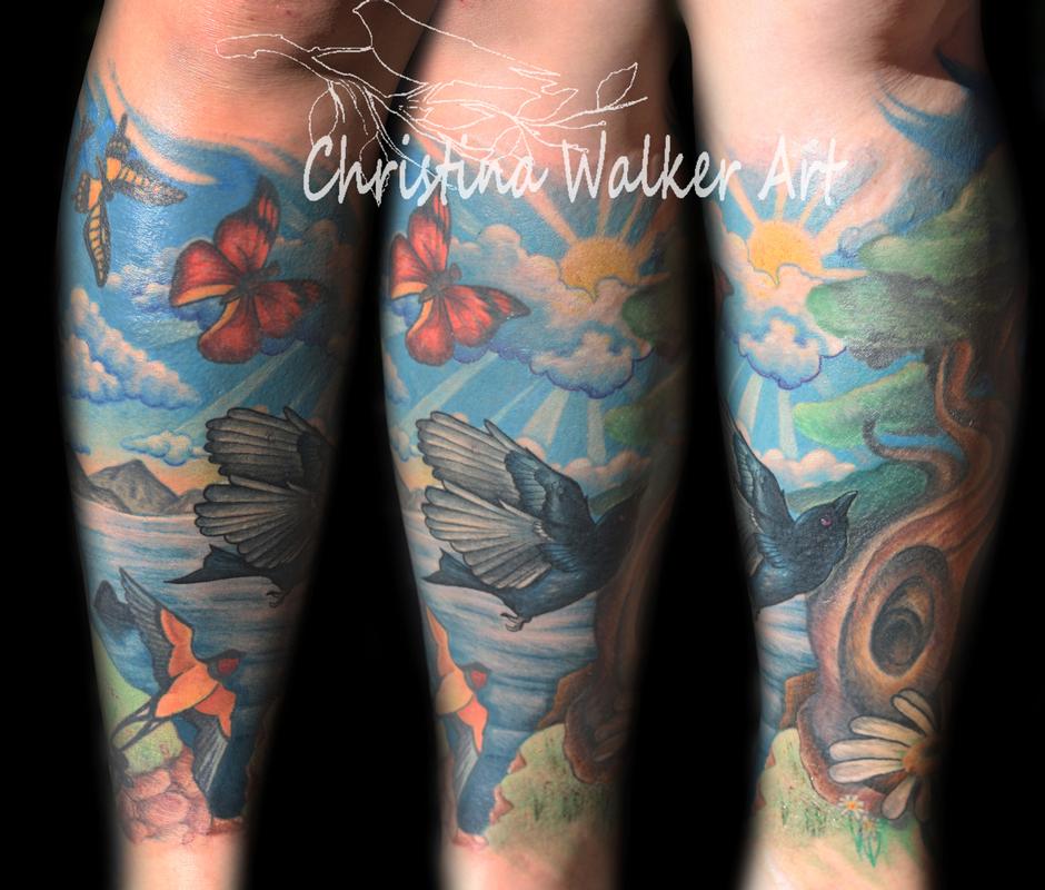 3 Best Leg Sleeve Tattoos