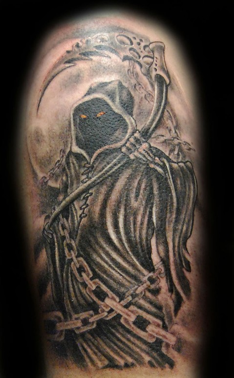 Grim Reaper by Ross Lloyd: TattooNOW