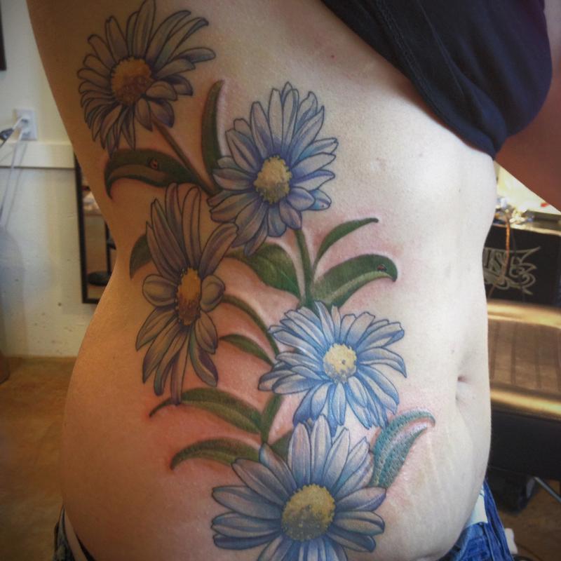 daisy tattoos chest - Ecosia | Sunflower tattoo shoulder, Flower tattoo  shoulder, Shoulder tattoo