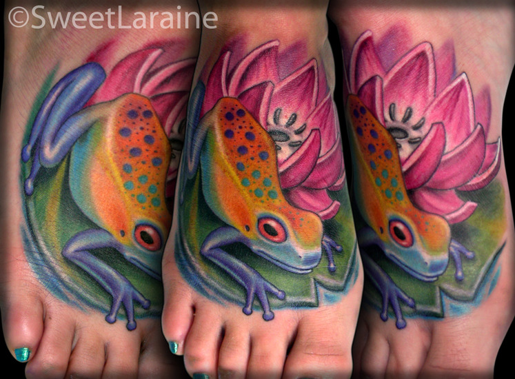 Details more than 61 frog on lily pad tattoo best in.eteachers