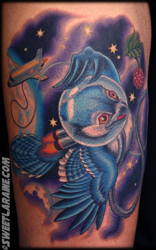 Space Cadet done by Matt Burgdorf  713 Tattoo Parlor in Houston Texas   Tattoos Tattoo parlors R tattoo