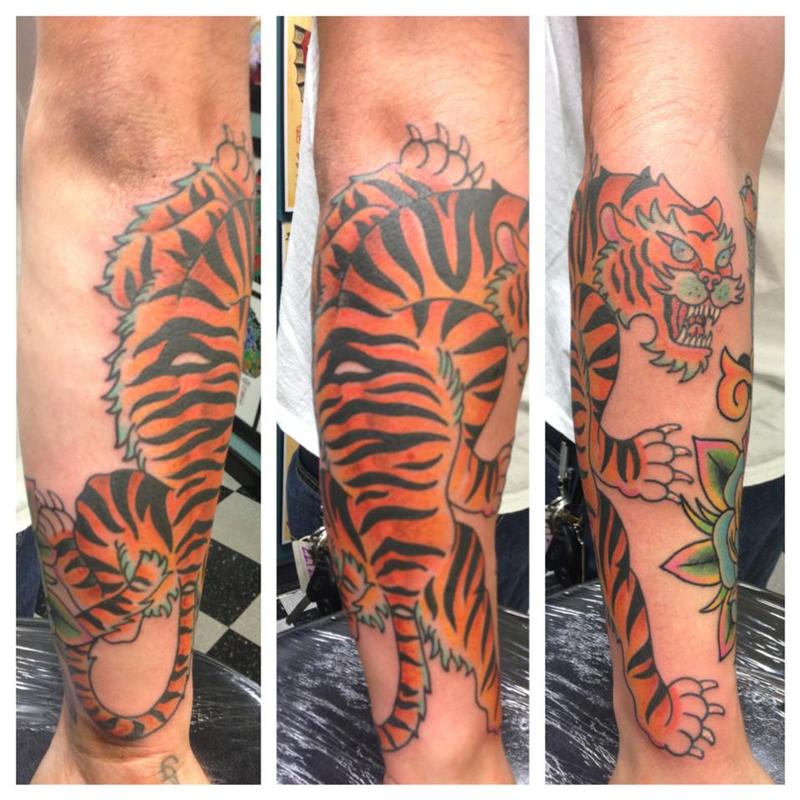 Crawling Tiger by William: TattooNOW