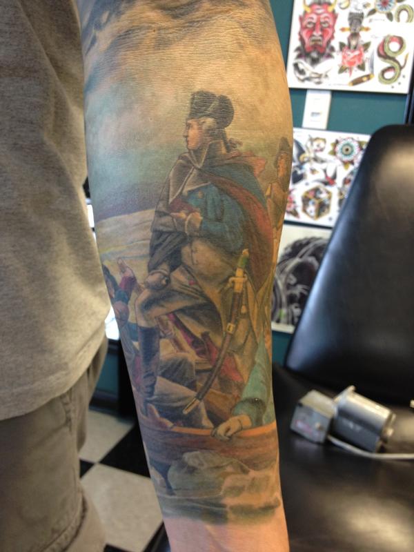 Washington Tattoo by Brian Pittman TattooNOW