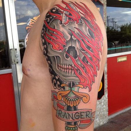 Army Rangers Tattoo  照片图像