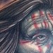 Tattoos - Native American Warrior - 49467