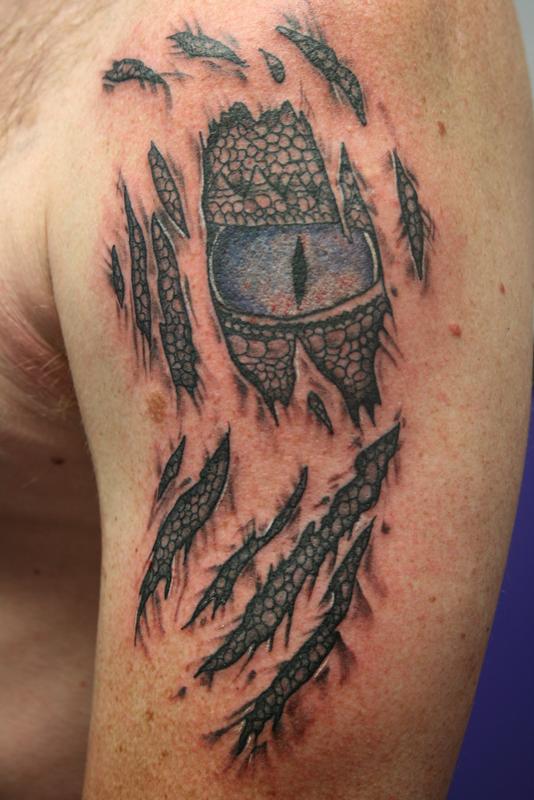 dragon scale tattoos