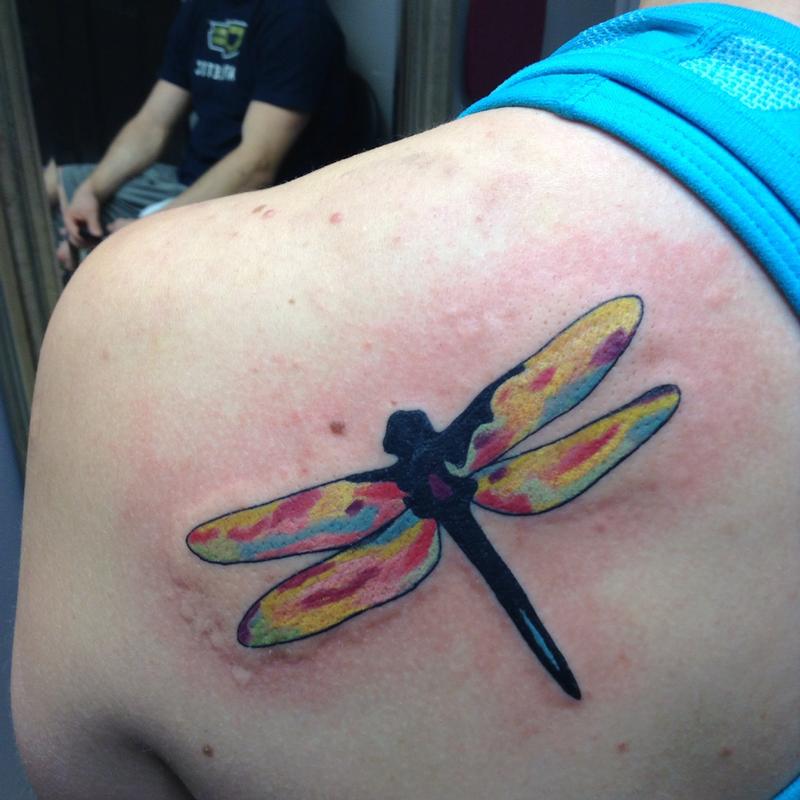 tattoo on arm dragonflyTikTok Search