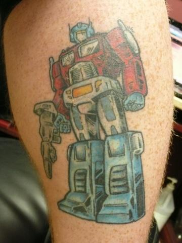 Optimus Prime tattoo by Ben Kaye | Post 24361