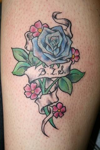 blue rose tattoo meaning