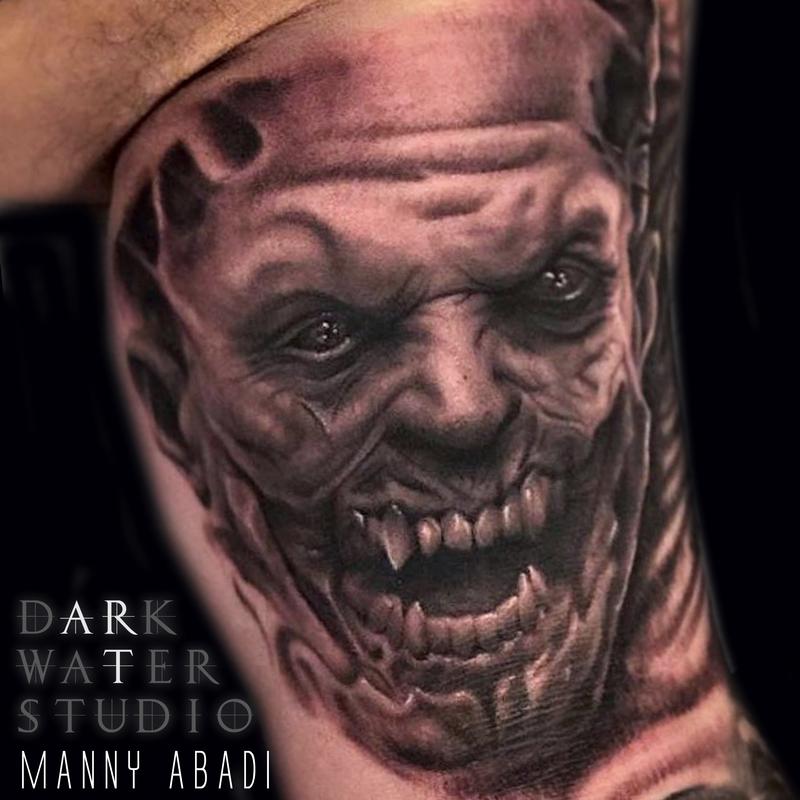 Demon by Manny Abadi TattooNOW