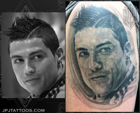 Ronaldo with Messi Temporary Tattoo Waterproof For Male and Female  Temporary Body Tattoo : Amazon.in: Beauty