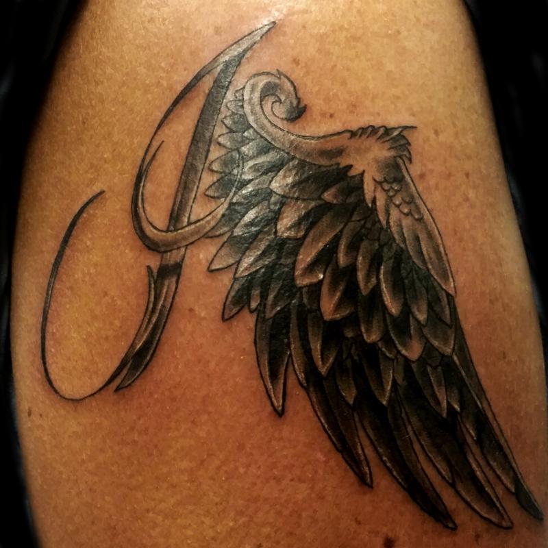 Tattoo uploaded by Ayesha  My angel wings to match my devil wings    Tattoodo