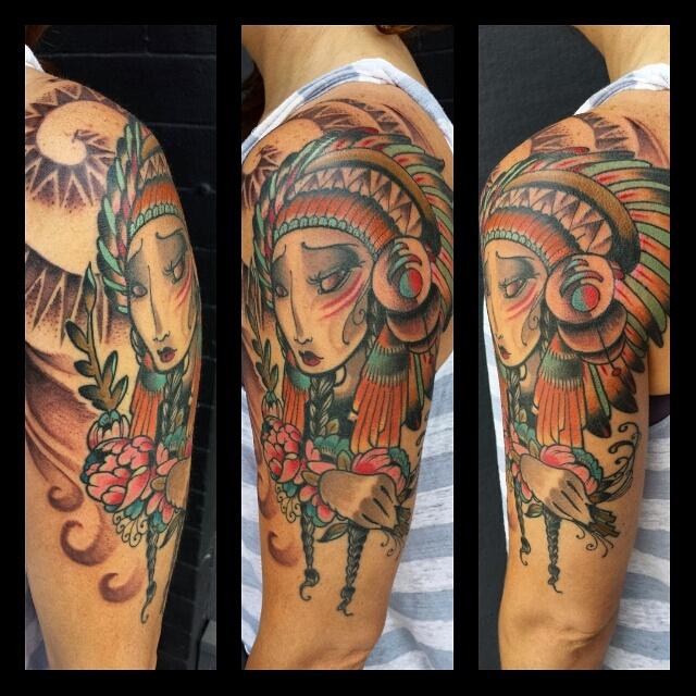 Traditional Indian Gypsy Tattoos