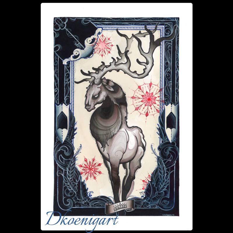 Borgata elk by Dave Koenig: TattooNOW