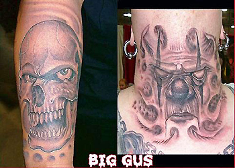 Big Mouth Skeleton Temporary Tattoos For Women Men Child Boys Halloween  Fake Clown Tattoo Sticker Owl Skull Demon Tatoo Body Arm  Temporary Tattoos   AliExpress