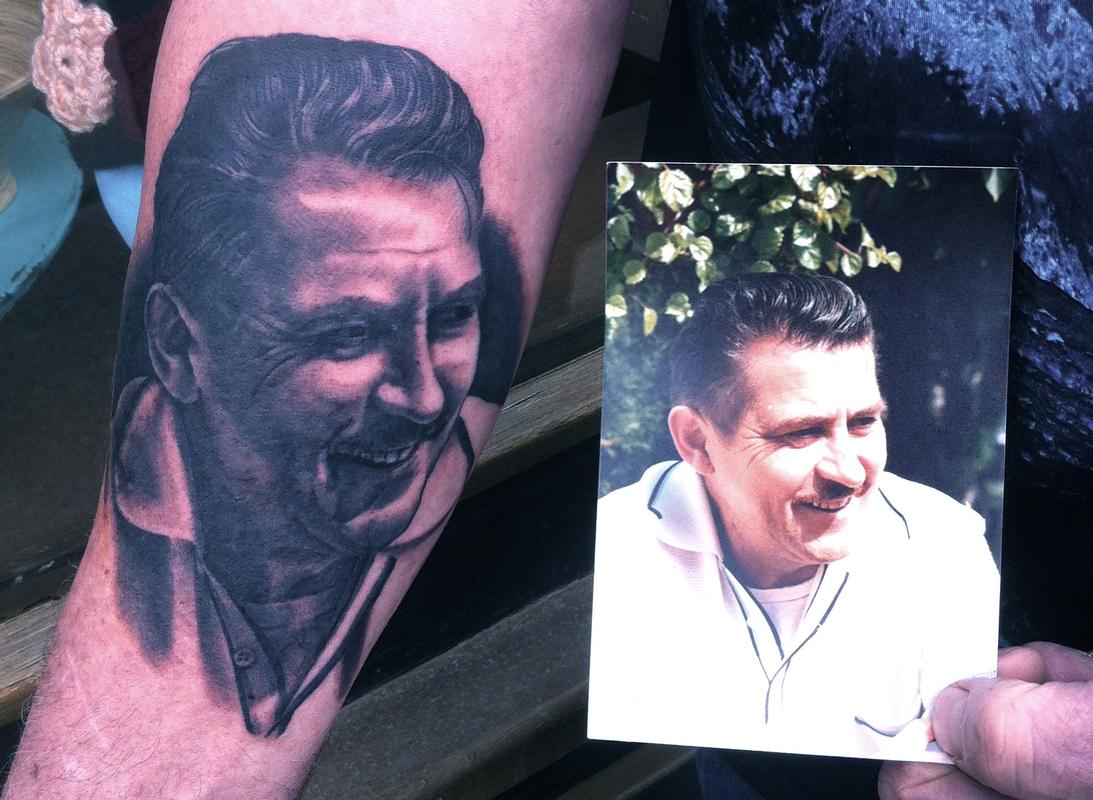 Portrait Tattoo Black and Gray by Diego: TattooNOW