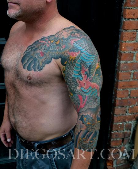 81 Ultimate Shoulder Dragon Tattoos That No One Can Resist  Psycho Tats