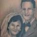 Tattoos - Grandparents Portrait- Black and Gray - 60623