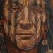 Tattoos - indian chief tattoo - 56135