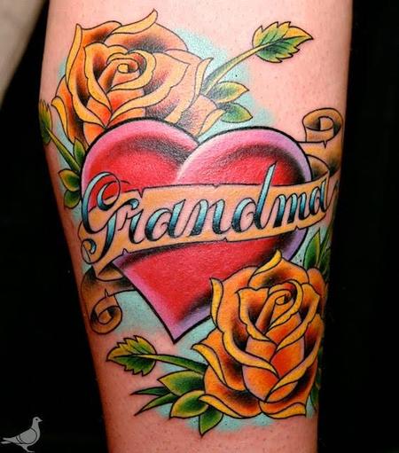 Lucky 7 Tattoo - For Grandma 🌹@evanstattoo | Facebook