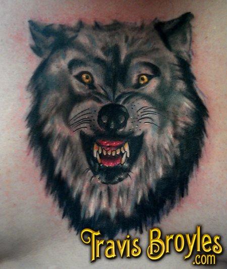 running wolf pack tattoo