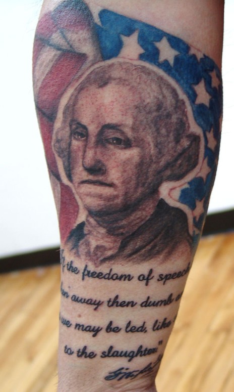 George Washington Founding Father of Ink  LEX Art