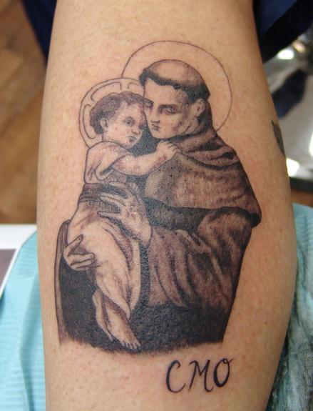 Pin by Qênia Guimarães on TATOO | St christopher tattoo, Saint tattoo,  Tattoos