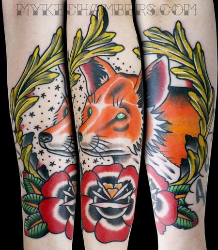 Neo Traditional Fox Tattoo - The Order Custom Tattoos - The Order Custom  Tattoos