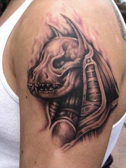Tattoos by Ien Levin 2010-2012 | Animal skull tattoos, Animal tattoos, Skull  tattoo design