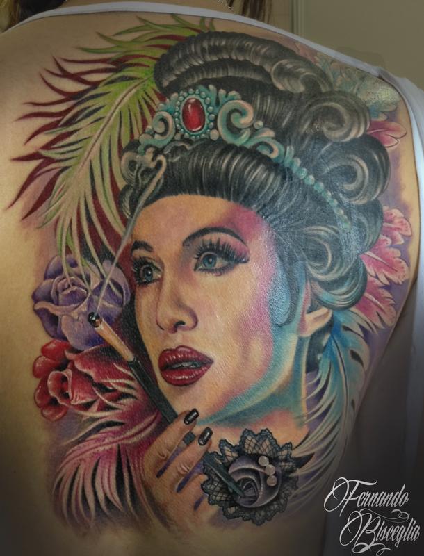 Sandra by Fernando Bisceglia TattooNOW