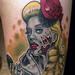 Tattoos - Burlesque Zombie Girl - 95790