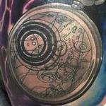 Tattoos - Dr. Who Tardis and pocket watch  - 100921