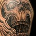 Tattoos - Bio Mech Skull Tattoo - 36670