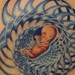 Tattoos - Fetus in a Fractal Tattoo - 36679