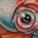 Tattoos - big eyed gold fish - 49738