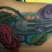 Tattoos - Gun & Rose Tattoo - 58435