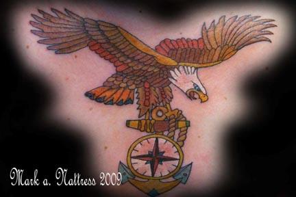Best Eagle Flag Tattoo Royalty-Free Images, Stock Photos & Pictures |  Shutterstock