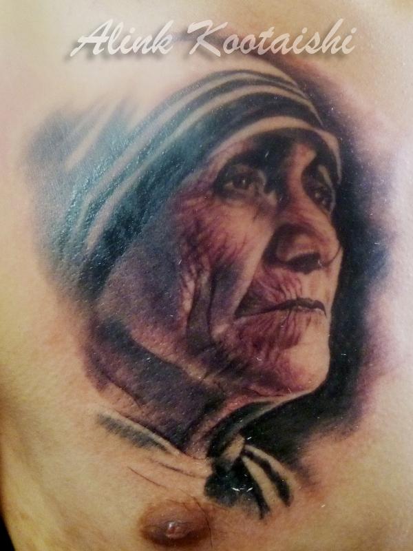 Nobodys Hero Tattoo  Healed mother Teresa  Facebook