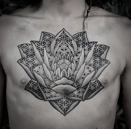 Sudama tattoo's - Lotus dotwork tattoo done by @sudama_tattoos  #sudamatattoos #lotus #lotustattoo #lotusflower #lotusdotwork  #dotworktattoo #dotwork | Facebook