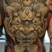 Tattoos - DRAGON FACE BACKPIECE - 82433