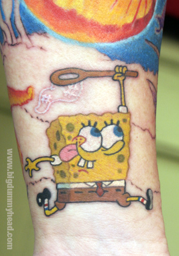 Spongebob by Holly Ellis: TattooNOW