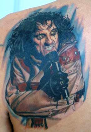 Alice Cooper by Jamie Schene TattooNOW