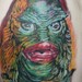 Creature from the Black Lagoon Tattoo Design Thumbnail