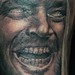 The Shining Portrait: Jack Nicholson Tattoo Design Thumbnail