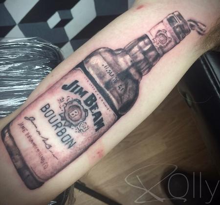 tattoos/ - Jim beam bottle  - 123117