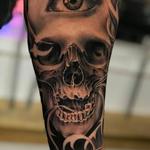 Tattoos - Skull and eyeball tattoo - 131274