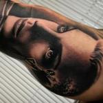 Tattoos - Black and grey realistic portrait - 130529