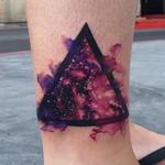 Tattoos - Watercolor galaxy  - 134179